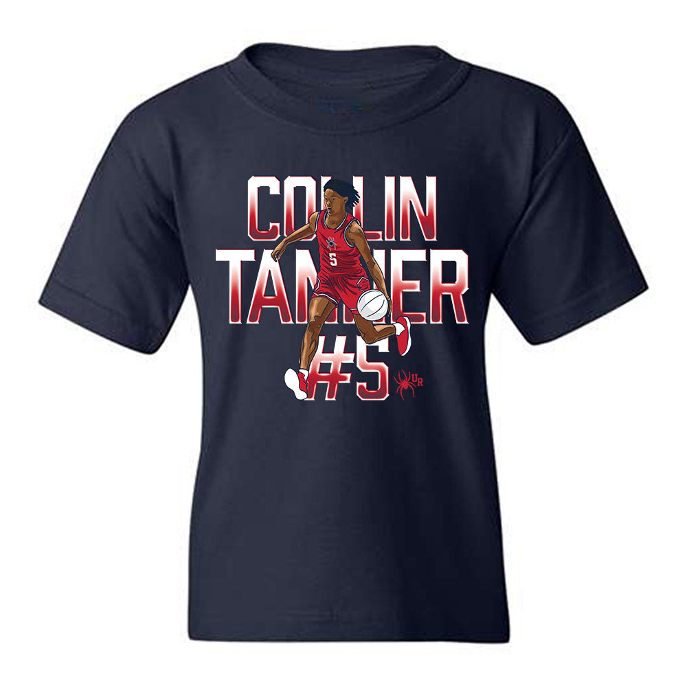 Richmond - NCAA Men's Basketball : Collin Tanner - Youth T-Shirt-0