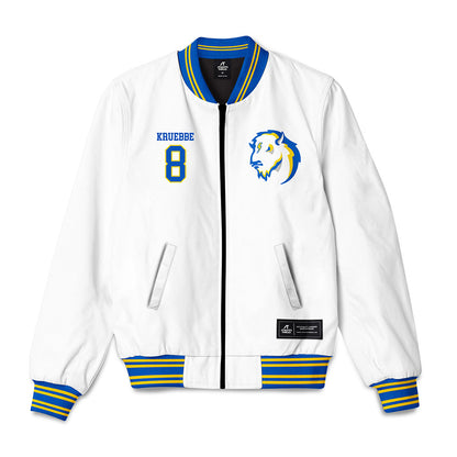 Southeastern - NCAA Women's Volleyball : Faith Kruebbe - Bomber Jacket-0