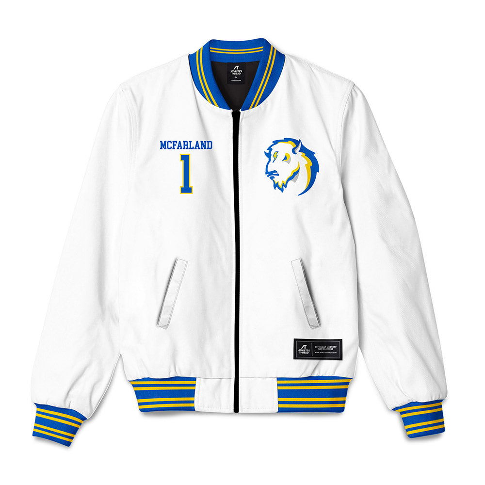 Southeastern - NCAA Women's Volleyball : Riley McFarland - Bomber Jacket-0