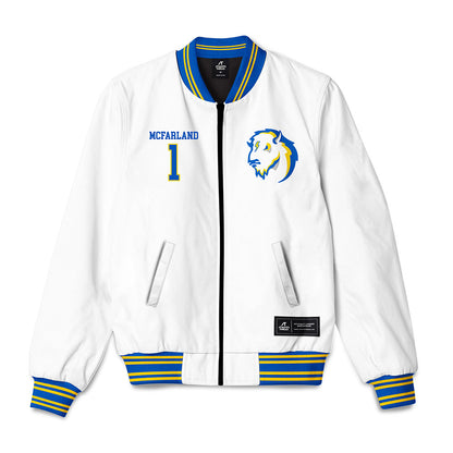 Southeastern - NCAA Women's Volleyball : Riley McFarland - Bomber Jacket-0