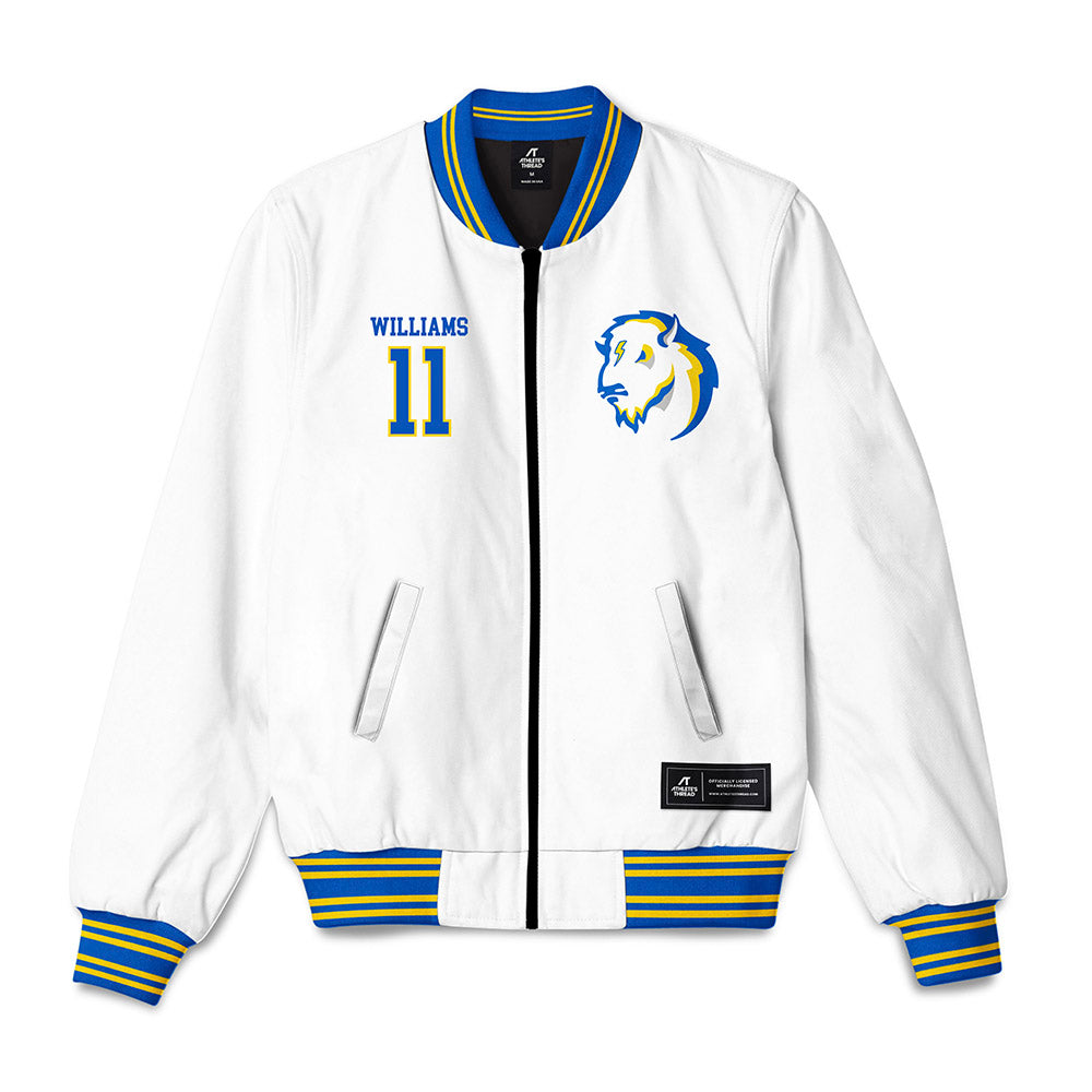 Southeastern - NCAA Men's Basketball : Jalen Williams - Bomber Jacket-0