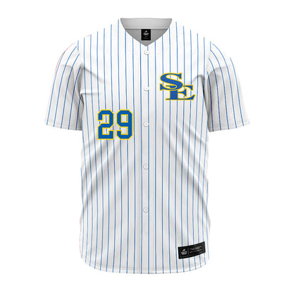 Southeastern - NCAA Baseball : Brayden Phelps - White Pinstripe Jersey-0