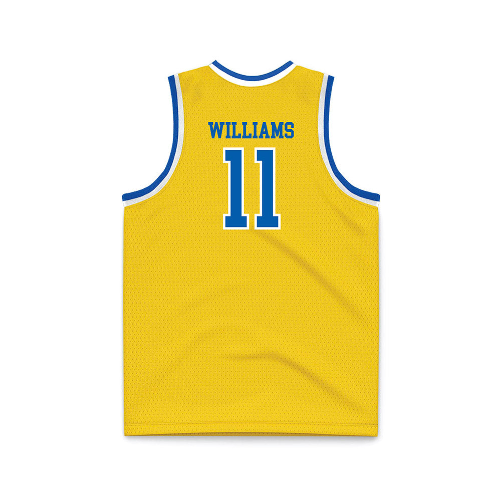Southeastern - NCAA Men's Basketball : Jalen Williams - Gold Basketball Jersey-1
