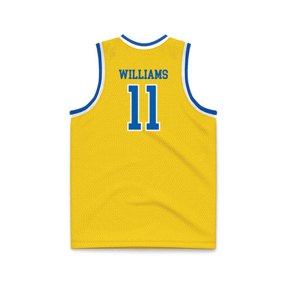 Southeastern - NCAA Men's Basketball : Jalen Williams - Gold Basketball Jersey-1