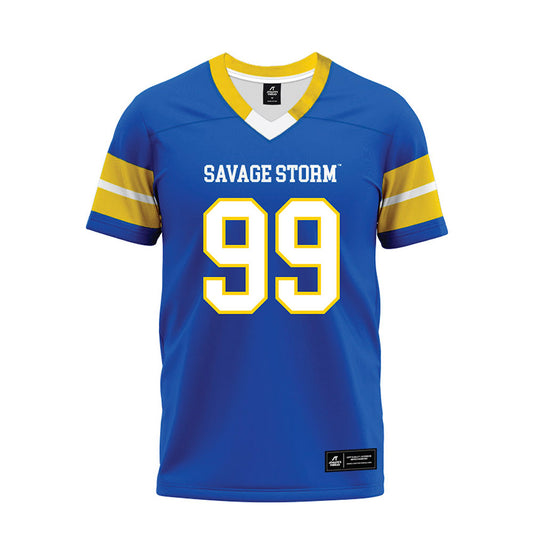 Southeastern - NCAA Football : David Stettmeier - Royal Premium Football Jersey-0