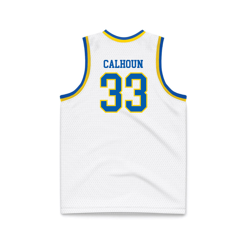 Southeastern - NCAA Women's Basketball : Presley Calhoun - White Basketball Jersey-1