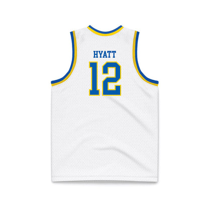 Southeastern - NCAA Women's Basketball : Halli Hyatt - White Basketball Jersey-1
