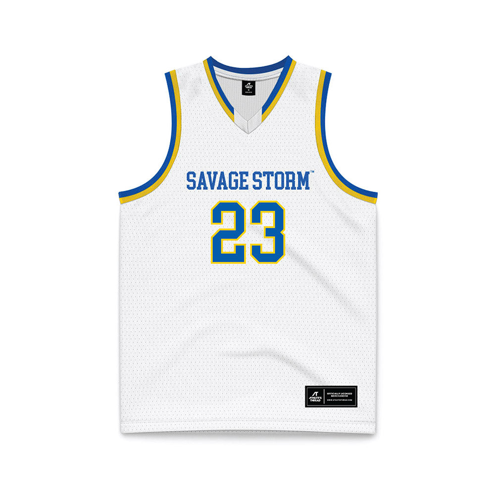Southeastern - NCAA Women's Basketball : Abbie Barr - White Basketball Jersey-0