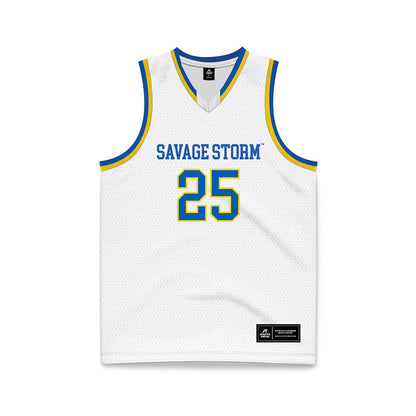 Southeastern - NCAA Women's Basketball : Gazey Yates - White Basketball Jersey-0