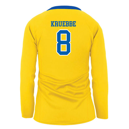 Southeastern - NCAA Women's Volleyball : Faith Kruebbe - Gold Volleyball Jersey-1