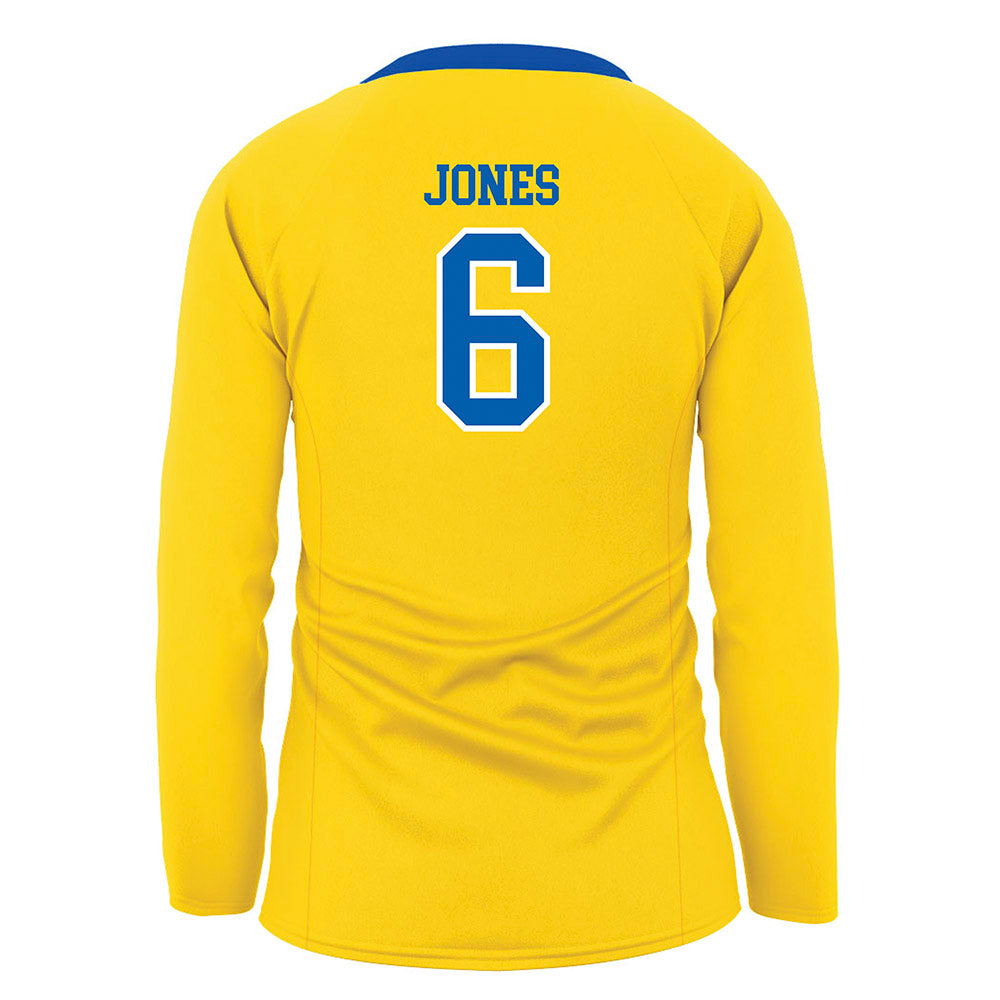 Southeastern - NCAA Women's Volleyball : Gabby Jones - Gold Volleyball Jersey-1