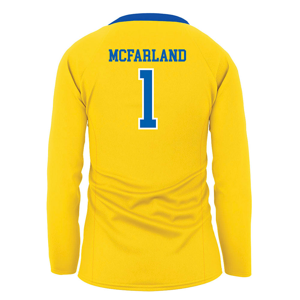 Southeastern - NCAA Women's Volleyball : Riley McFarland - Gold Volleyball Jersey-1