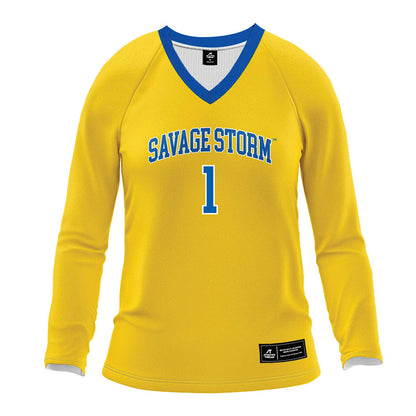Southeastern - NCAA Women's Volleyball : Riley McFarland - Gold Volleyball Jersey-0