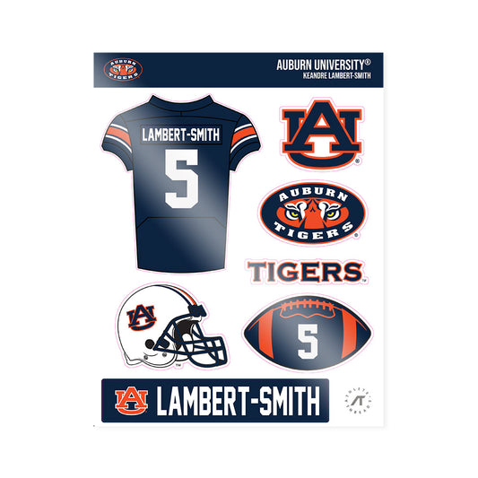 Auburn - NCAA Football : KeAndre Lambert-Smith - Sticker Sheet-0