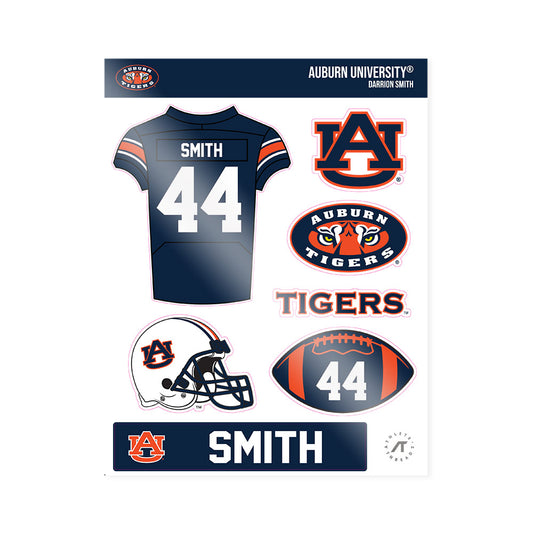 Auburn - NCAA Football : Darrion Smith - Sticker Sheet-0