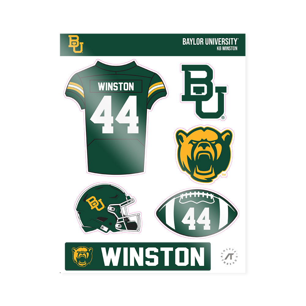 Baylor - NCAA Football : KB Winston - Sticker Sheet-0