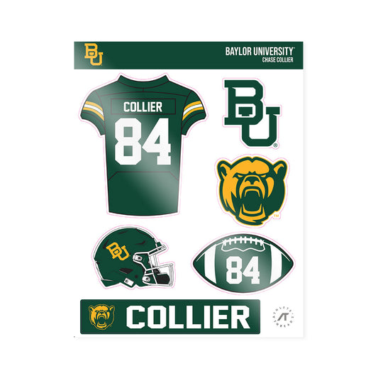 Baylor - NCAA Football : Chase Collier - Sticker Sheet-0