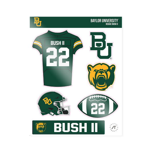 Baylor - NCAA Football : Reggie Bush II - Sticker Sheet-0