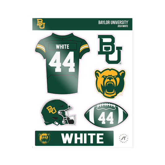 Baylor - NCAA Football : Josh White - Sticker Sheet-0