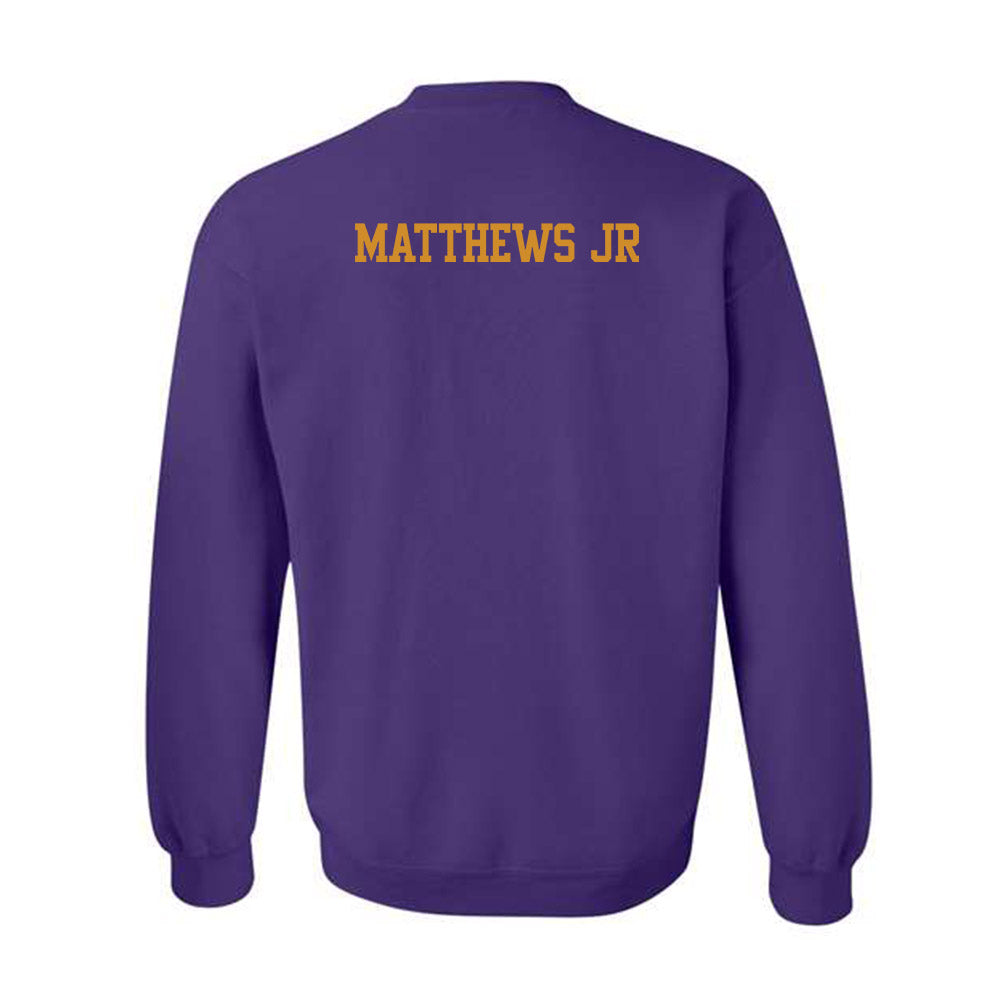 Alcorn - NCAA Men's Track & Field : Kendrick Matthews Jr - Classic Shersey Crewneck Sweatshirt-1