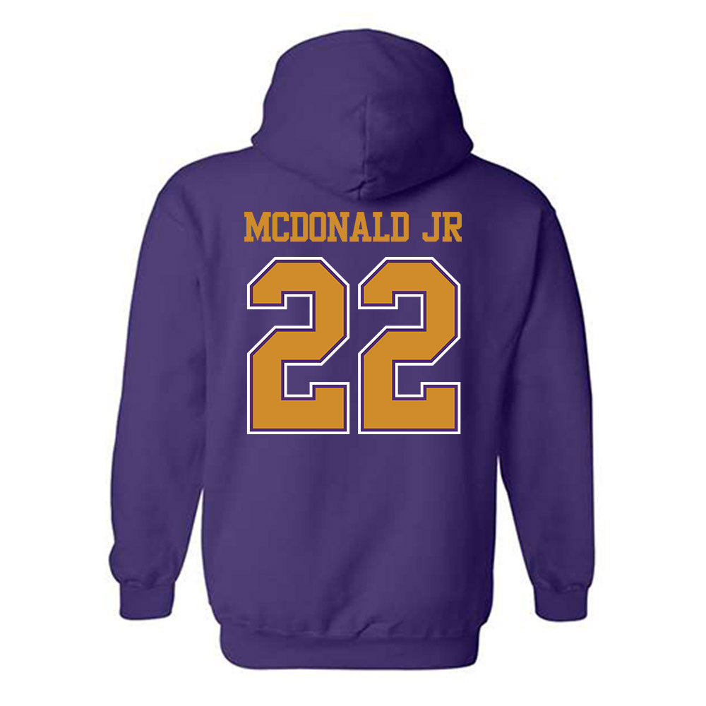 Alcorn - NCAA Football : Carl McDonald jr - Classic Shersey Hooded Sweatshirt-1