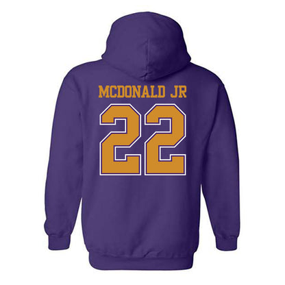 Alcorn - NCAA Football : Carl McDonald jr - Classic Shersey Hooded Sweatshirt-1