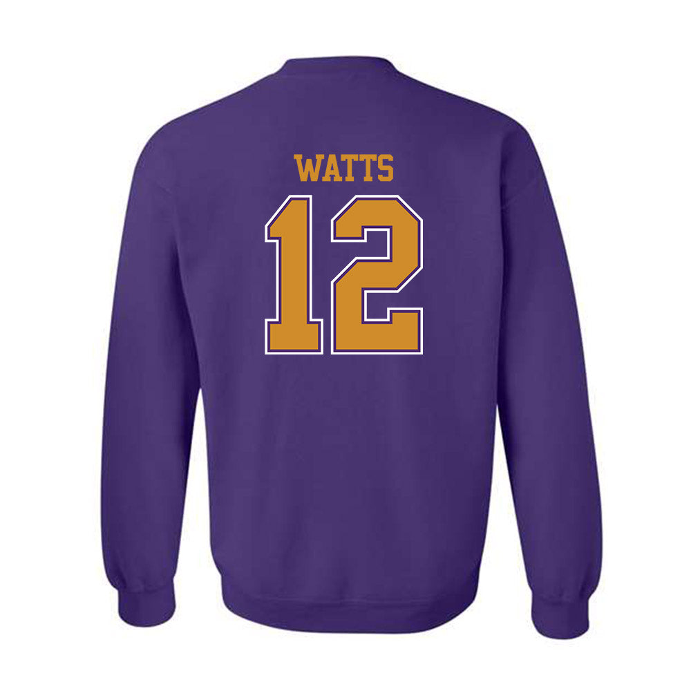Alcorn - NCAA Softball : Layla Watts - Classic Shersey Crewneck Sweatshirt-1