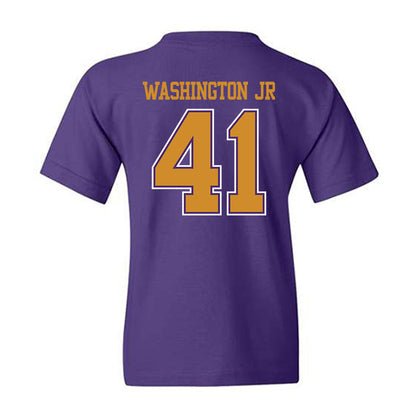 Alcorn - NCAA Football : Simeon Washington Jr - Classic Shersey Youth T-Shirt-1