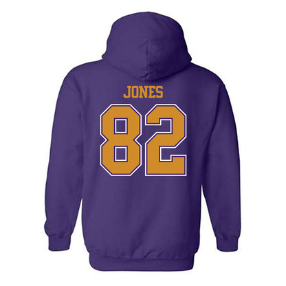 Alcorn - NCAA Football : Damien Jones - Classic Shersey Hooded Sweatshirt-1