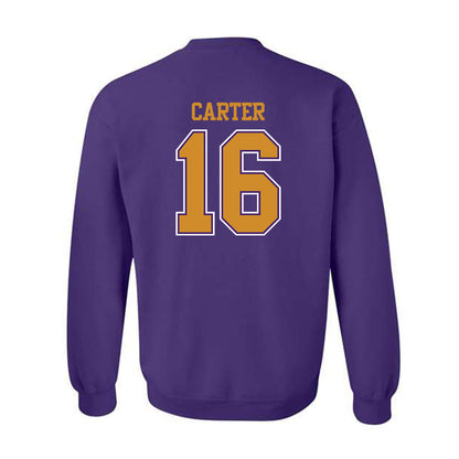 Alcorn - NCAA Women's Volleyball : Courtney Carter - Classic Shersey Crewneck Sweatshirt-1