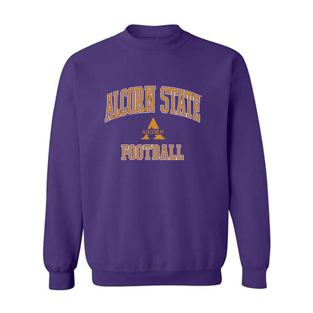 Alcorn - NCAA Football : Cedric Roberts - Classic Shersey Crewneck Sweatshirt-0