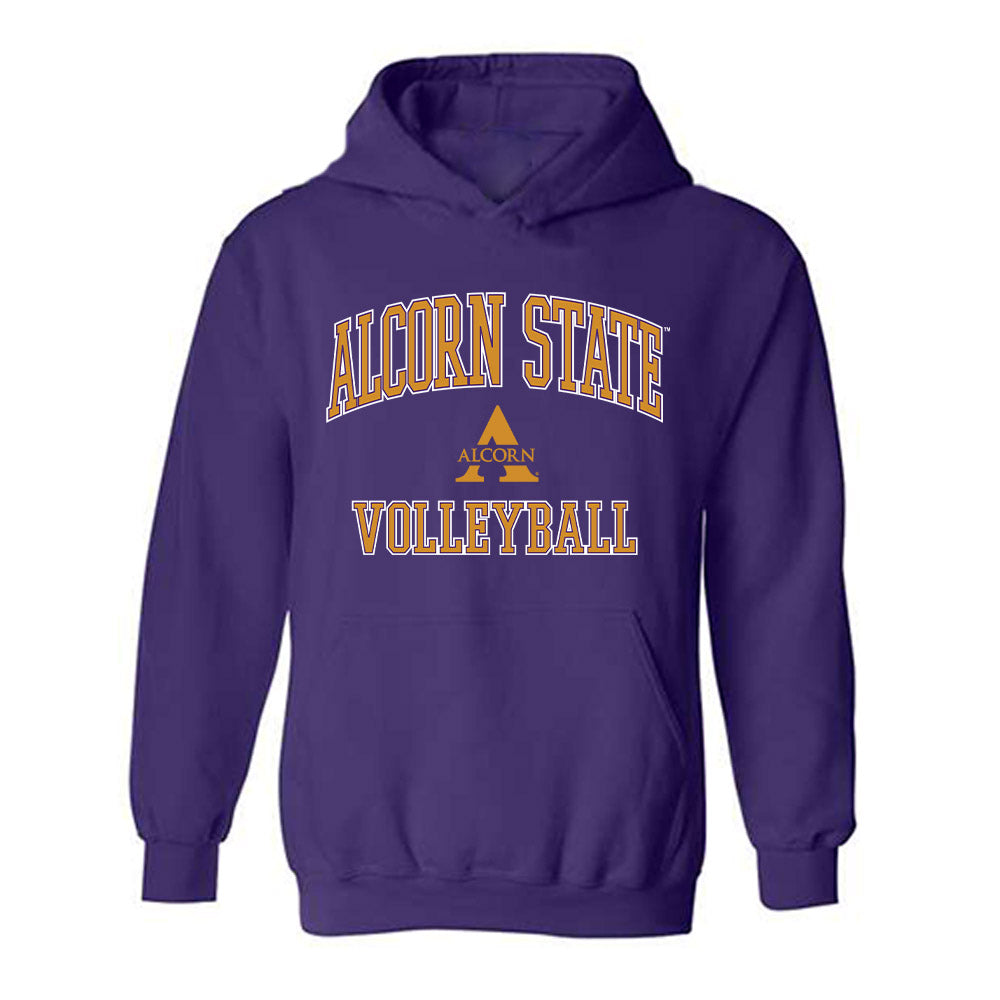 Alcorn - NCAA Women's Volleyball : Bailey Upshaw - Classic Shersey Hooded Sweatshirt-0