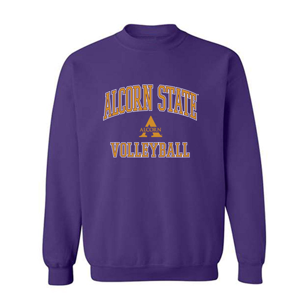 Alcorn - NCAA Women's Volleyball : Courtney Carter - Classic Shersey Crewneck Sweatshirt-0