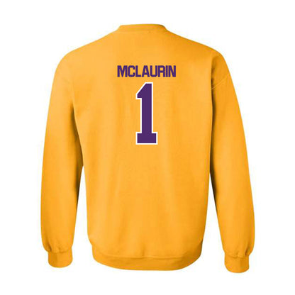 Alcorn - NCAA Football : Orlandus Mclaurin - Classic Shersey Crewneck Sweatshirt-1