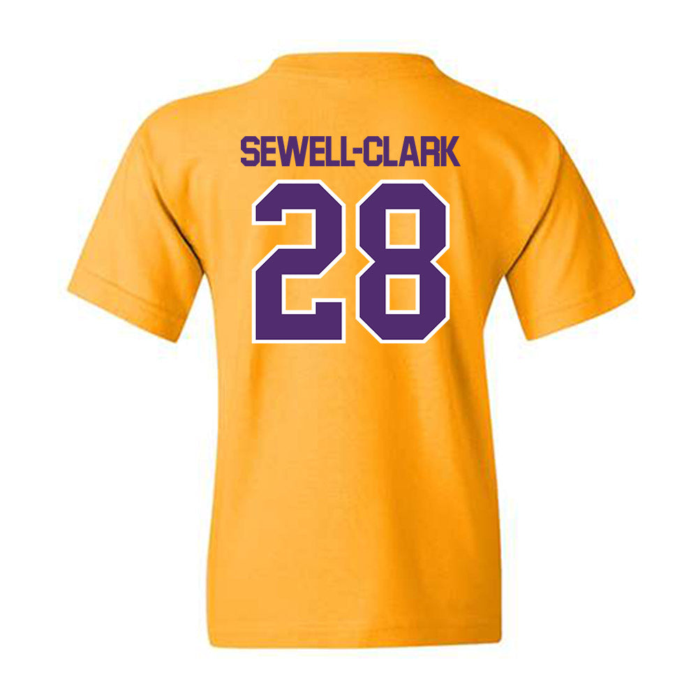Alcorn - NCAA Football : JaCorian Sewell-Clark - Classic Shersey Youth T-Shirt-1