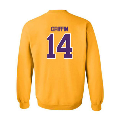Alcorn - NCAA Football : Elijah Griffin - Classic Shersey Crewneck Sweatshirt-1
