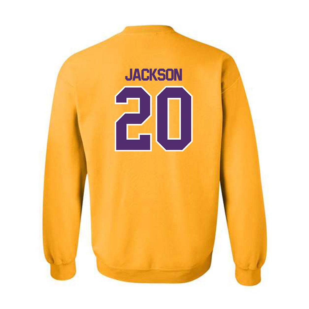 Alcorn - NCAA Baseball : Kevin Jackson - Classic Shersey Crewneck Sweatshirt-1