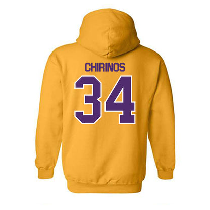 Alcorn - NCAA Baseball : Andres Chirinos - Classic Shersey Hooded Sweatshirt-1