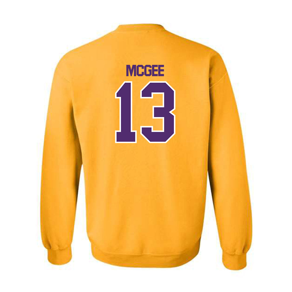 Alcorn - NCAA Football : Deablo Mcgee - Classic Shersey Crewneck Sweatshirt-1