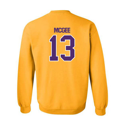 Alcorn - NCAA Football : Deablo Mcgee - Classic Shersey Crewneck Sweatshirt-1