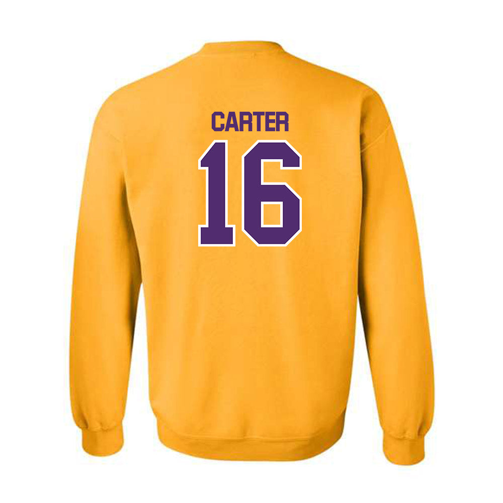 Alcorn - NCAA Women's Volleyball : Courtney Carter - Classic Shersey Crewneck Sweatshirt-1