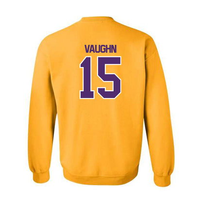 Alcorn - NCAA Football : Xzavier Vaughn - Classic Shersey Crewneck Sweatshirt-1