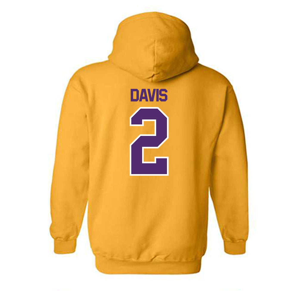 Alcorn - NCAA Football : Reggie Davis - Classic Shersey Hooded Sweatshirt-1