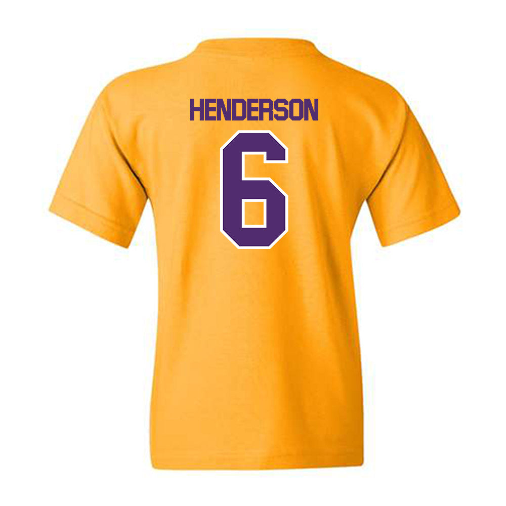 Alcorn - NCAA Men's Basketball : Will Henderson - Classic Shersey Youth T-Shirt-1