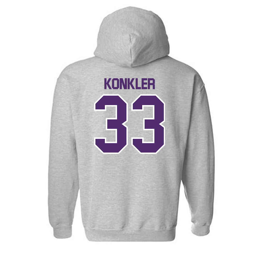 Alcorn - NCAA Baseball : Hayden Konkler - Classic Shersey Hooded Sweatshirt-1