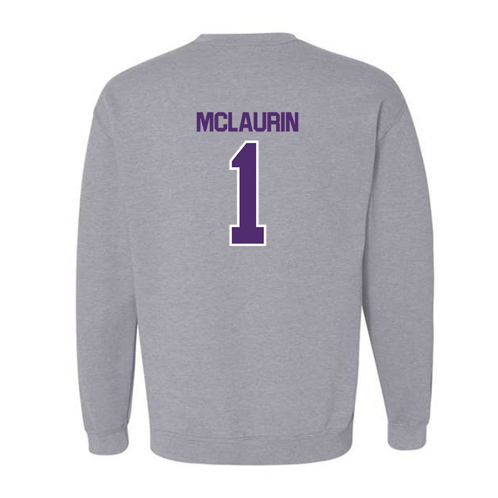 Alcorn - NCAA Football : Orlandus Mclaurin - Classic Shersey Crewneck Sweatshirt-1