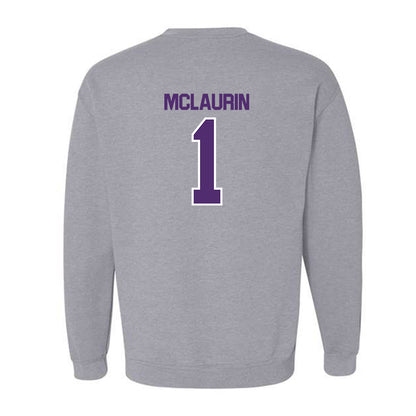 Alcorn - NCAA Football : Orlandus Mclaurin - Classic Shersey Crewneck Sweatshirt-1