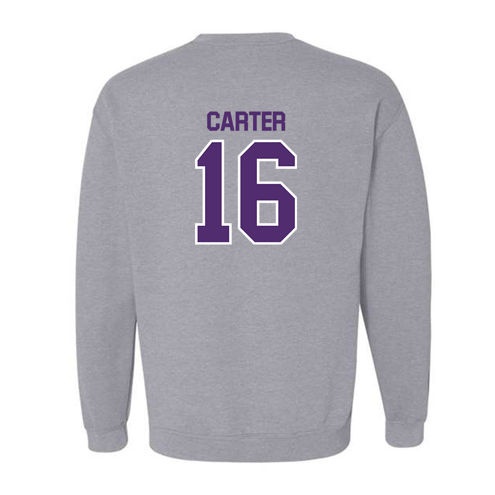 Alcorn - NCAA Women's Volleyball : Courtney Carter - Classic Shersey Crewneck Sweatshirt-1