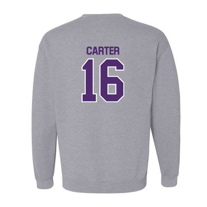Alcorn - NCAA Women's Volleyball : Courtney Carter - Classic Shersey Crewneck Sweatshirt-1