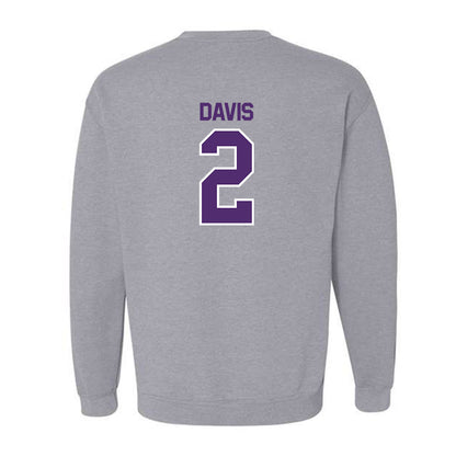 Alcorn - NCAA Football : Reggie Davis - Classic Shersey Crewneck Sweatshirt-1